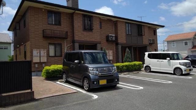 駐車場　駐車場があるので、車を買う予定の方も安心です