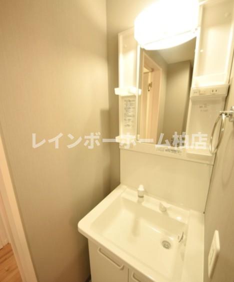 洗面設備　洗面所です