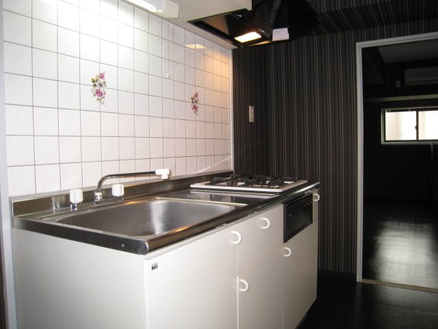 キッチン　同物件、別号室のものです。