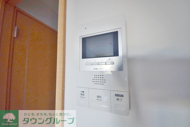 セキュリティ　来訪者様確認できます