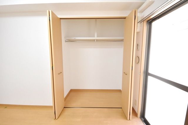 収納　クローゼットです