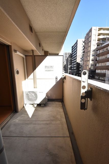 バルコニー　洗濯物も干せます