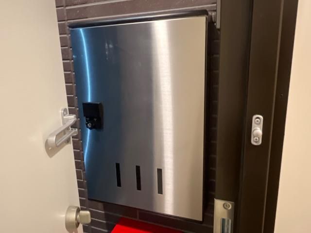 玄関　収納もある玄関です