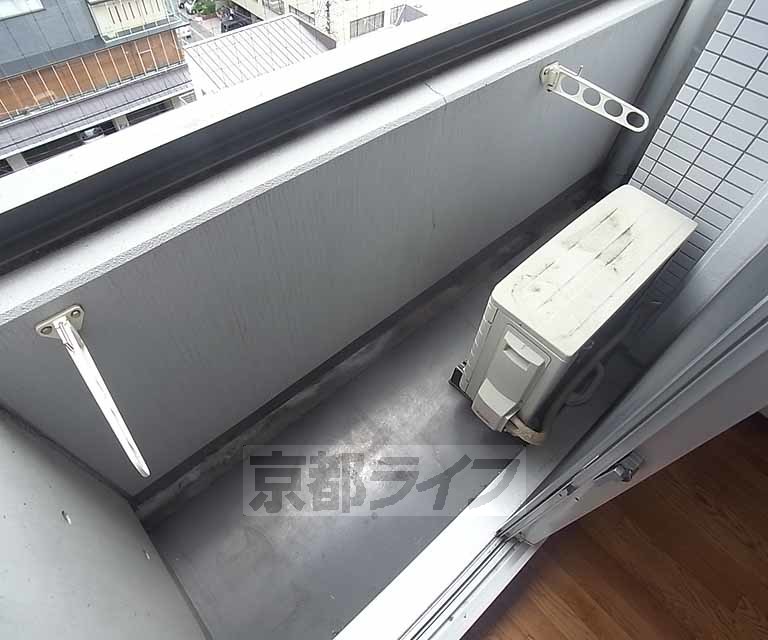 バルコニー　開放感のあるバルコニー。