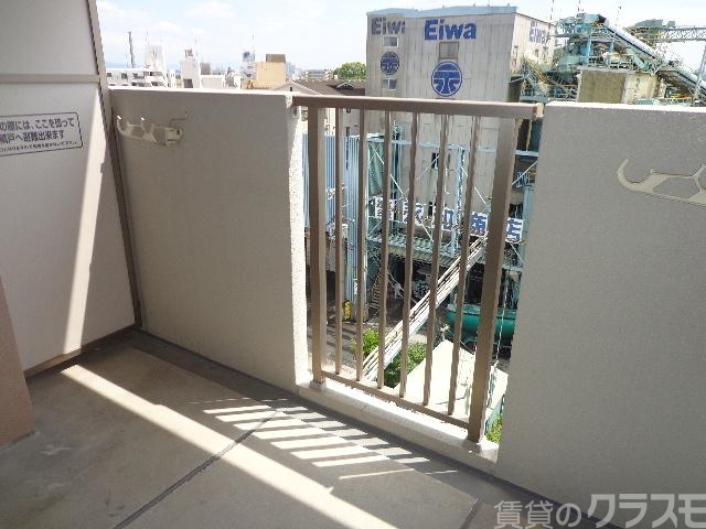 バルコニー　一息ついてください☆