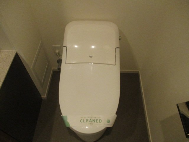 トイレ　ゆったりとした空間のトイレです。