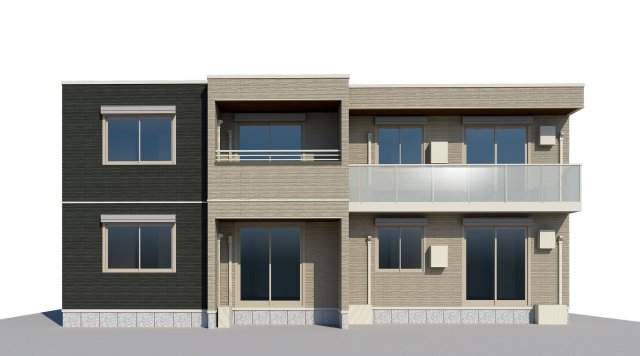 建物外観　完成予想図