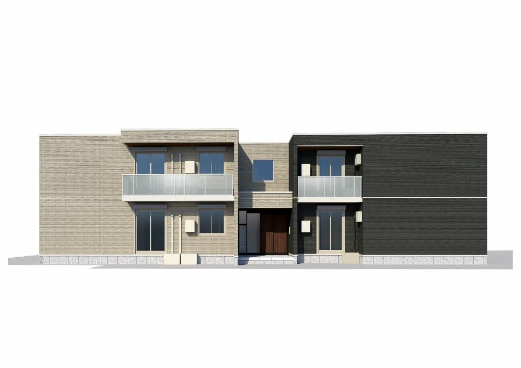 建物外観　完成予想図