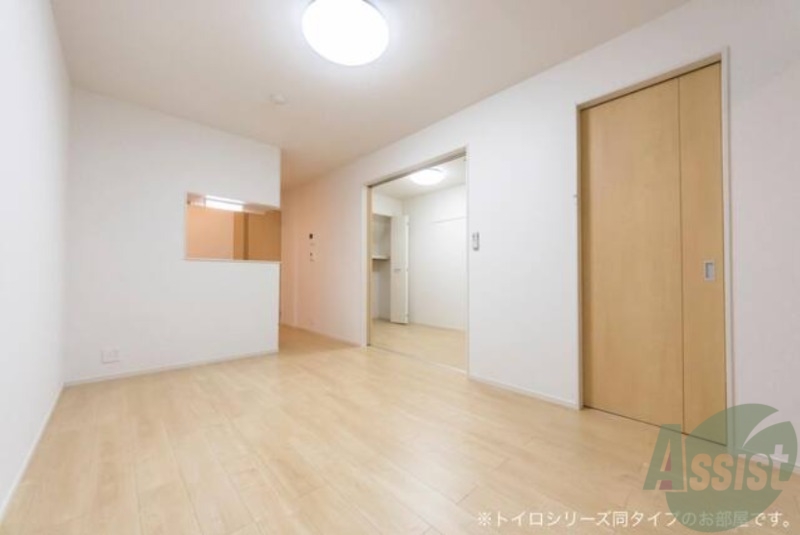 居室・リビング　建築中の物件の為、イメージ画像になります。