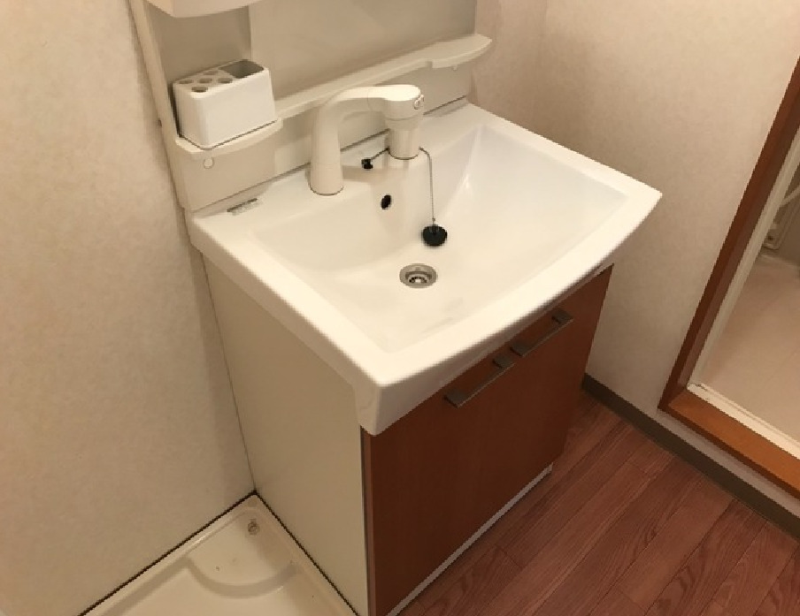 洗面設備　洗面所です