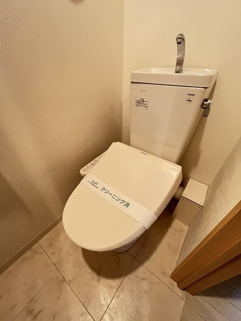 トイレ　ゆったりとした空間のトイレです