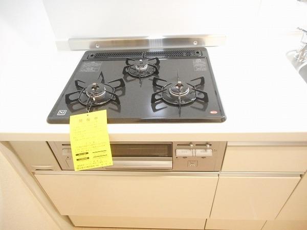 その他設備　３口ガスコンロ！
