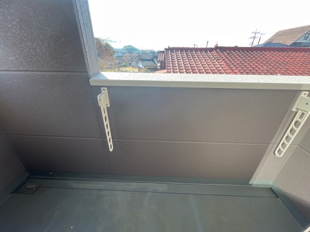 バルコニー　陽当たり良好なバルコニーです♪