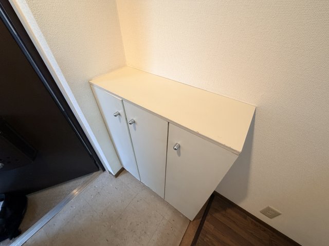 玄関　シューズボックス付の玄関