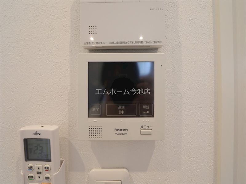 セキュリティ　TVモニター付インターホン