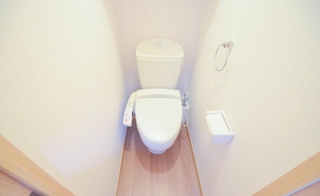 トイレ　同物件別号室のものです。