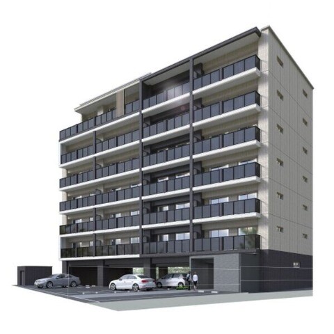 建物外観　最寄り駅徒歩圏内の人気デザイナーズマンションです！