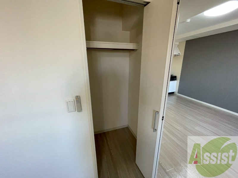 収納　収納もバッチリあるのでお部屋が片付きますよ！