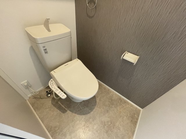 トイレ　ウォシュレット付きのトイレです♪