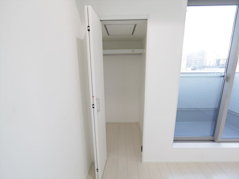 収納　クローゼット（収納充実してます）　イメージ写真