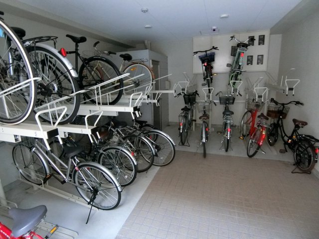 駐車場　駐輪場