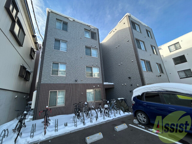 建物外観　札幌市東区北三十三条東「アムール」