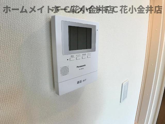 セキュリティ　カメラ付インターホン（イメージ）
