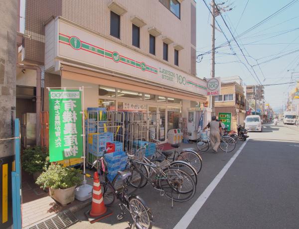 スーパー　ローソンストア100 LS一乗寺駅前店（スーパー）まで331m