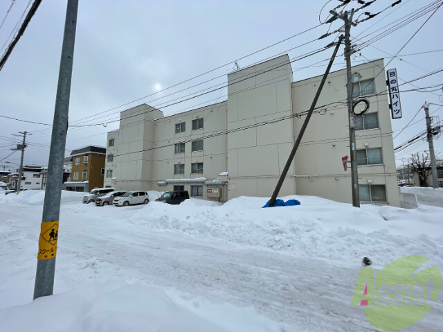 建物外観　札幌市東区４２条東「日の丸ハイツ」