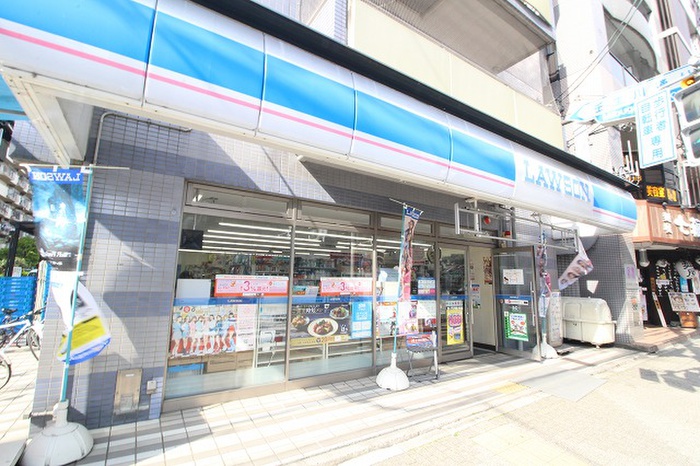 コンビニ　ローソン四条大宮店（コンビニ）まで190m