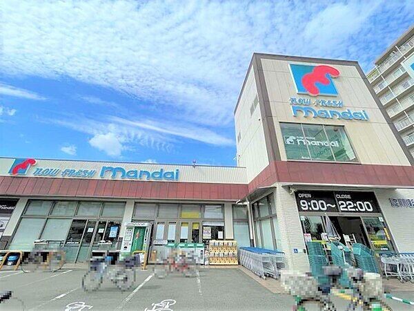 スーパー　万代　淀川新高店（スーパー）まで700m