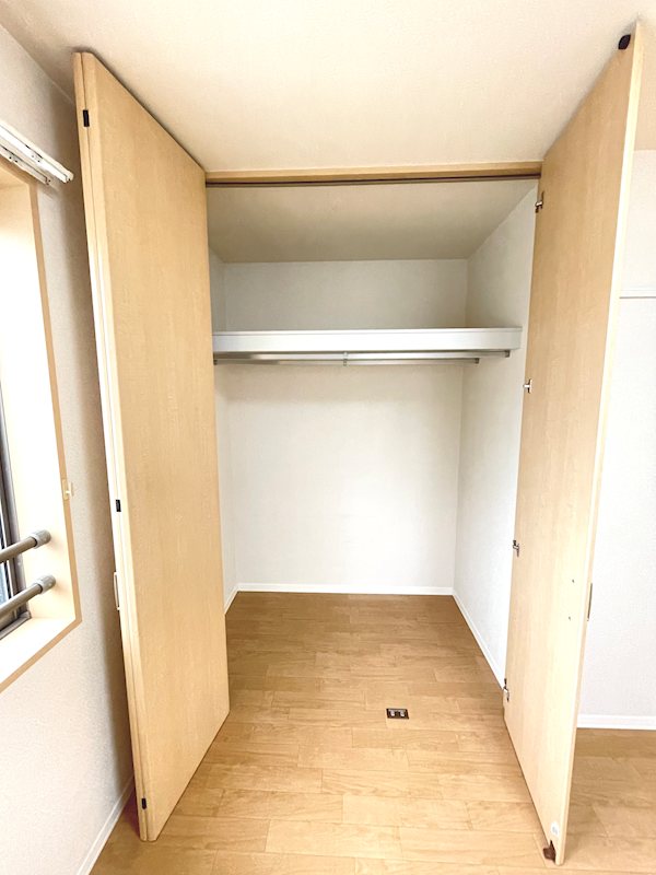 収納　たっぷり収納可能なクローゼット