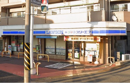 コンビニ　ローソン・スリーエフ 戸塚名瀬店（コンビニ）まで430m