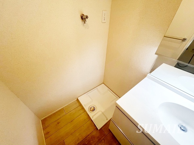 その他設備　室内洗濯機置き場です！