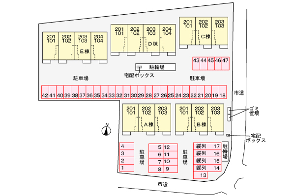 駐車場　駐車場