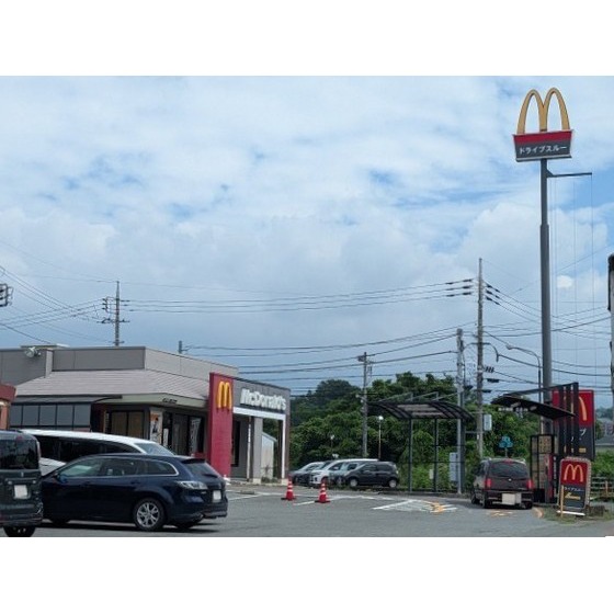 飲食店　マクドナルド大胡バイパス店（飲食店）まで2988m