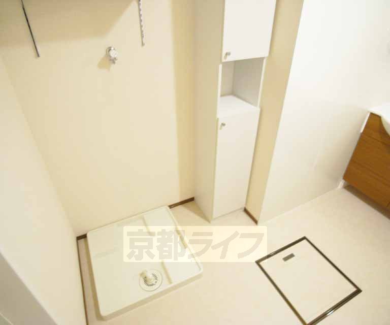 洗面設備　脱衣所です。