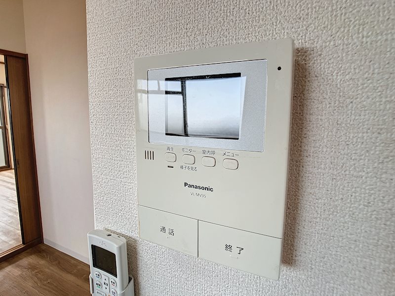 セキュリティ　※他部屋の参考写真です。