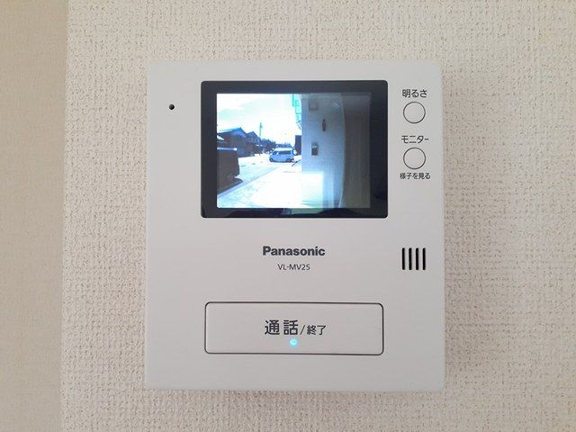 セキュリティ　モニタ付インターホンです。