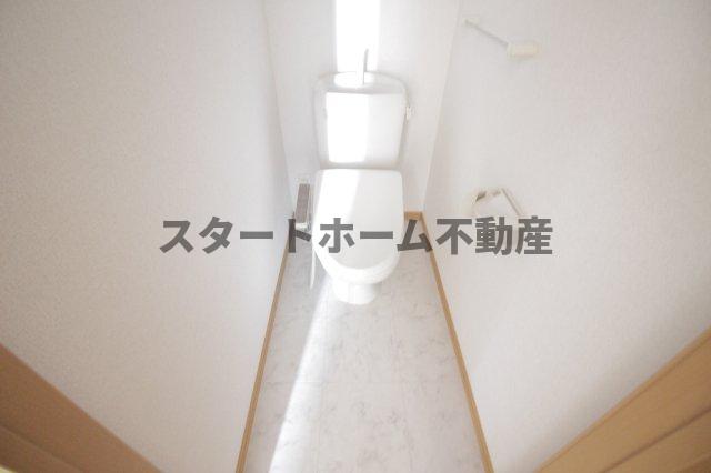トイレ　ゆったりとした空間のトイレです