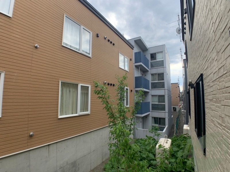 眺望　眺望はこちら。静かな住宅街という印象を受けました。