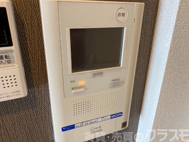セキュリティ　訪問チェックができるモニターホン♪
