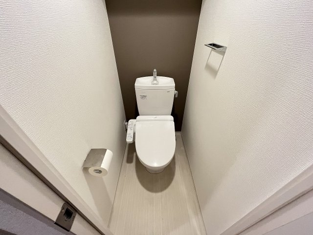 トイレ　ゆったりとした空間のトイレです