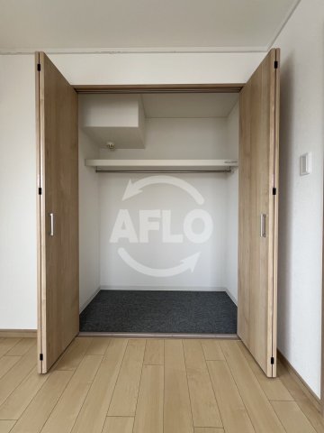 収納　シャルマンフジリッツ南堀江　クローゼット