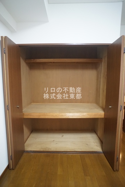 収納　奥行のある収納付です！増えがちな荷物をもスッキリ収納できます