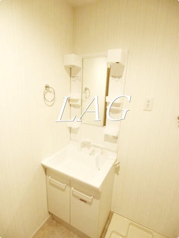 洗面設備　洗面台です。