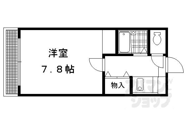 木全マンションの間取り写真