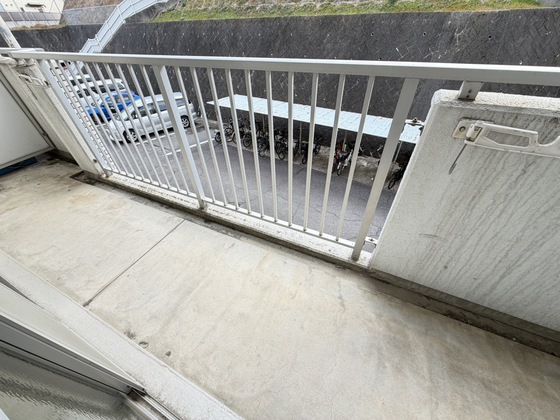 バルコニー　※別部屋の写真です