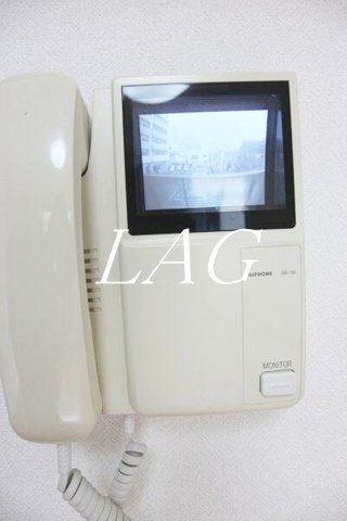 セキュリティ　モニター付きインターフォンです。