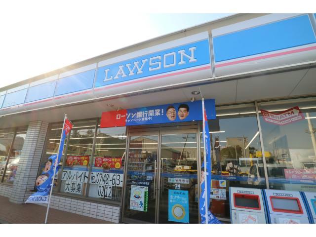 コンビニ　ローソン水口名坂店（コンビニ）まで407m